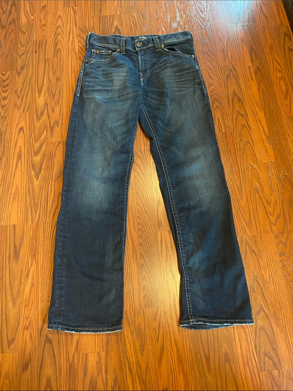 Silver Jeans men’s Gordie jeans.